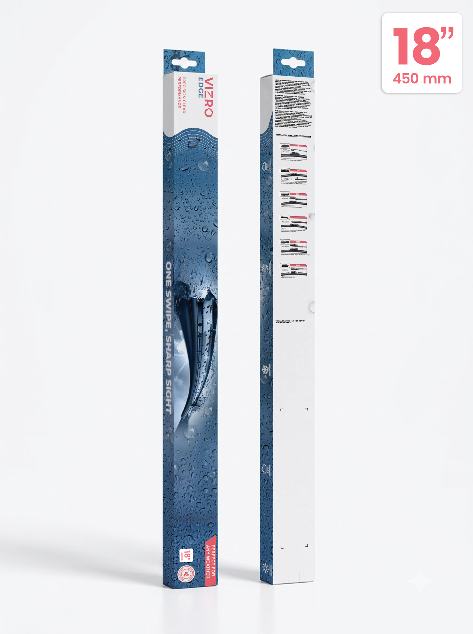 Vizro Edge 18A Beam Wiper Blade