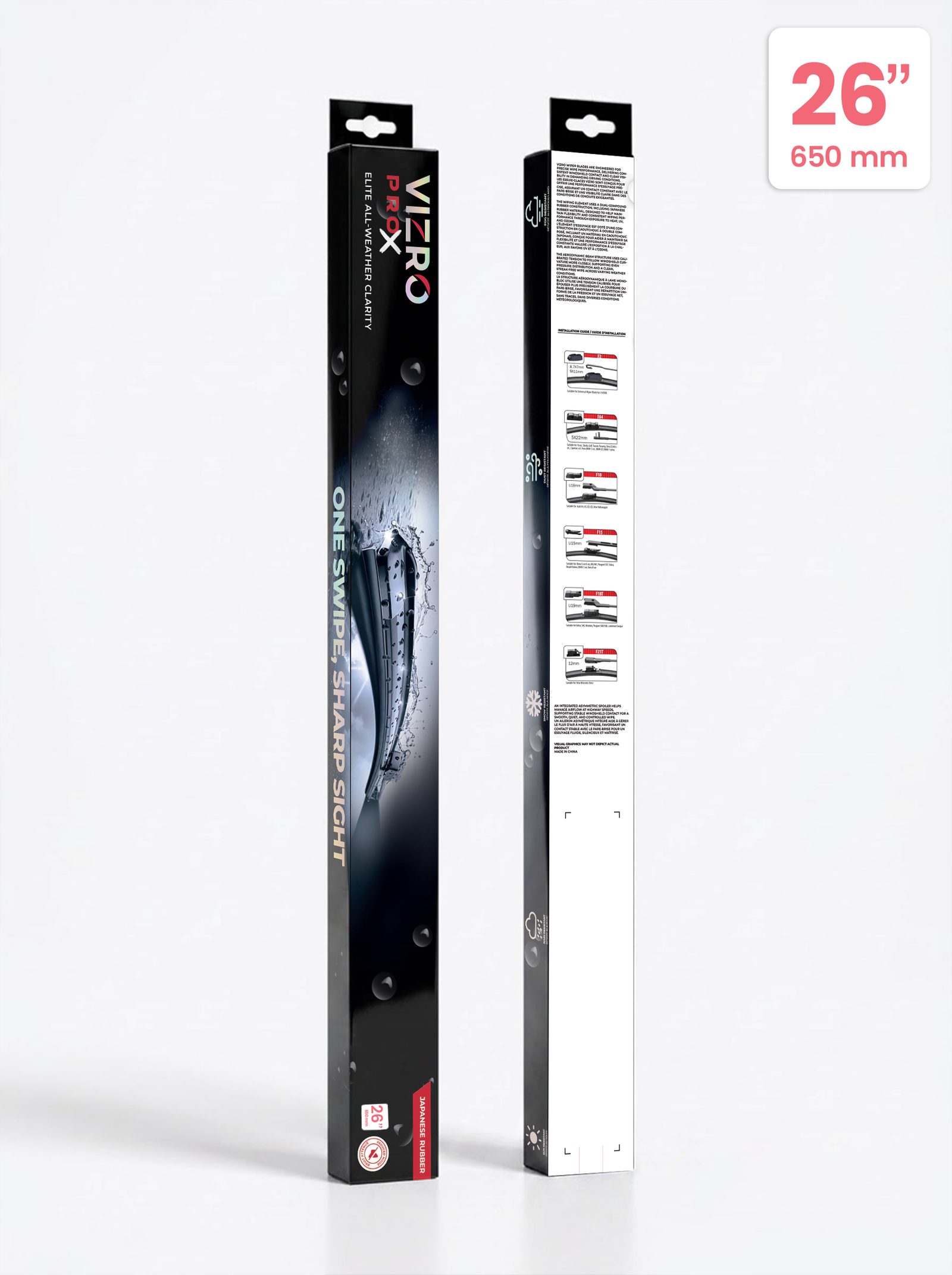Vizro Pro-X 26A Beam Wiper Blade